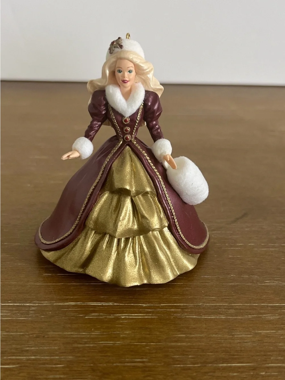 Hallmark Keepsake Holiday Barbie Christmas Ornament 4th in Series 1996